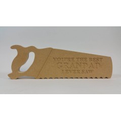 18mm Freestanding Saw With Engraving (choice of wording) Fathers Day