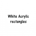 White acrylic rectangles (+£1.00)