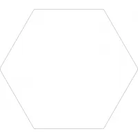 5cm high Acrylic Hexagon