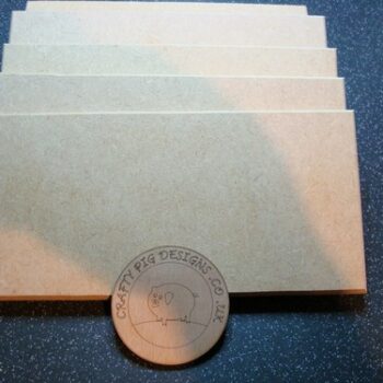 6mm mdf Laser Cut Plaques (singles)