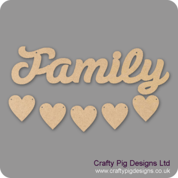 family-word-and-five-hearts-susa-font