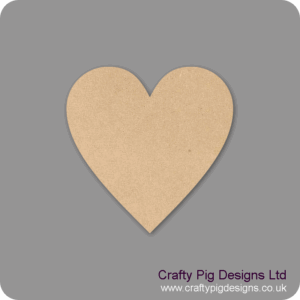 3mm Standard Heart (single)