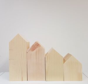 solid wooden houses