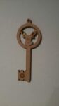 3mm MDF Reindeer Head Key