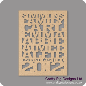 Family-Established-sign