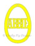 plain_easter_egg_personalised