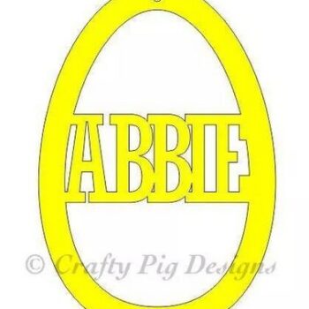 plain_easter_egg_personalised