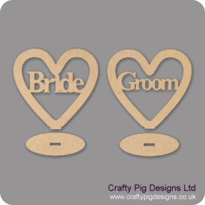 BRIDE-GROOM-HEART-PLINTH
