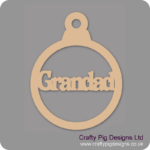 GRANDAD-BAUBLE