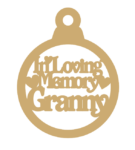 in_loving_memory_GRANNY_bauble