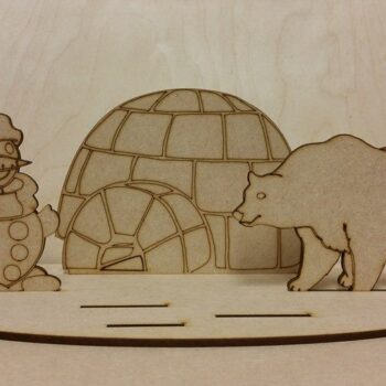 Igloo_with_snowman_and_polar__bear
