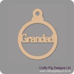 GRANDAD-BAUBLE