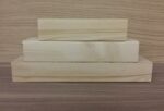 2 Tier Rounded Edge Wood Set (200mm, 250mm)