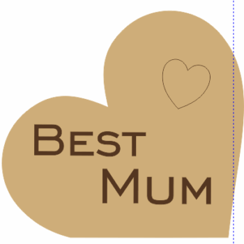 best_mum_freestanding_heart
