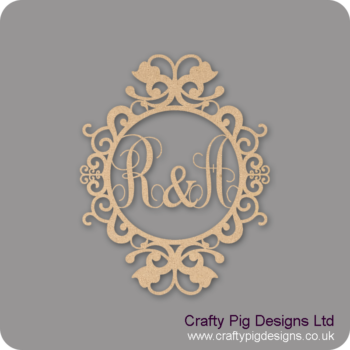 monogram-frame