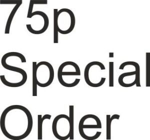 75p special order
