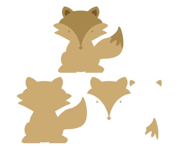 3d fox