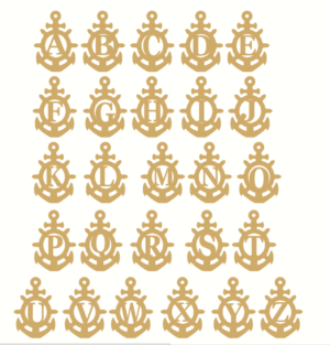 anchor letters