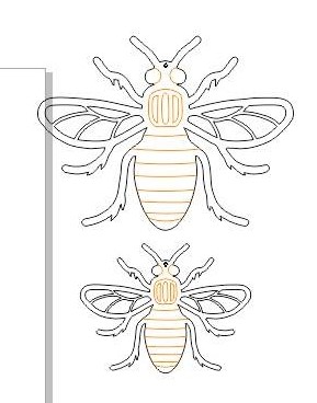 bee shape