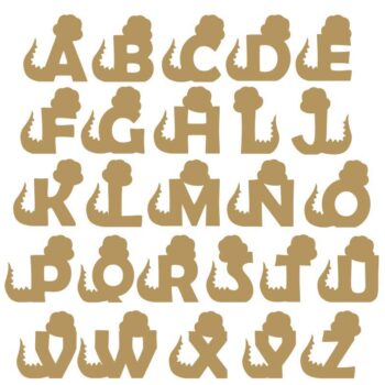 dinosaur letters