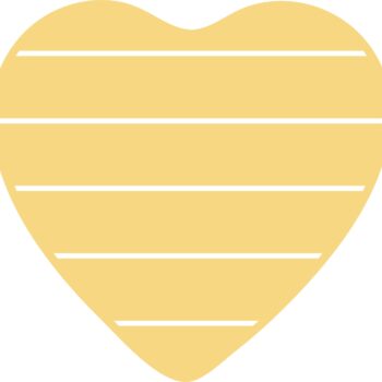 slatted heart