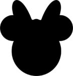 minnie head acrylic