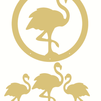 flamingo dream catcher
