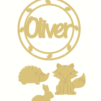 forest animal dream catcher