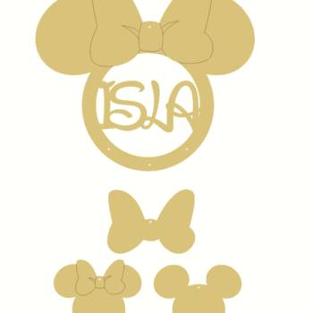 minnie head dream catcher