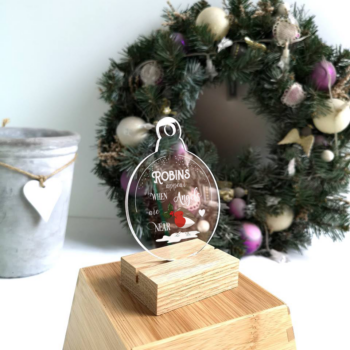 robin bauble no ribbon