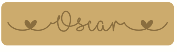 single name engraved block pic 2