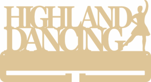 HIGHLAND DANCING 2 lines 1 figure