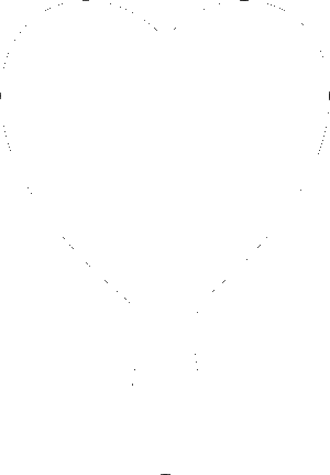 acrylic heart paddle
