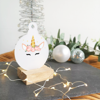 unicorn crown bauble new