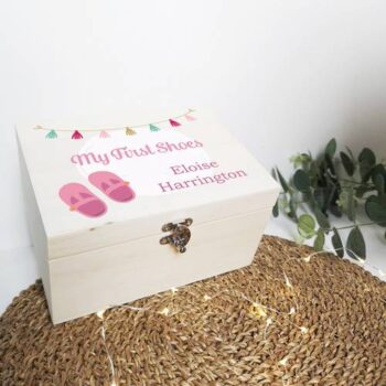 girls first shoes box