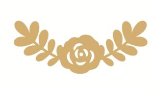 3mm MDF Flower and Leaf Style 1 (pack of 5)