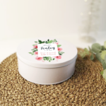 Personalised Printed White Tin – Wedding Tin