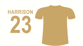 3mm mdf Layered Football Shirt