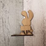 4mm OAK VENEER Bunny Scene