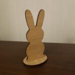 4mm 10cm OAK Standing Bunny (Pack of 5)