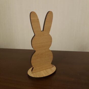 4mm 10cm OAK Standing Bunny (Pack of 5)
