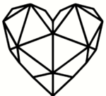 geometric heart