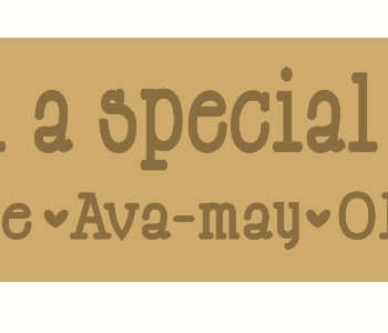 18mm mdf or 19mm OAK VENEER Engraved Grandchildren Hold A Special Place In Our Hearts sign (Style2)