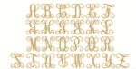 New Style Vine Monogram