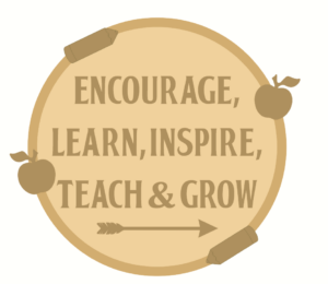 3mm mdf Layered Circle - Encourage, Learn, Inspire, Teach & Grow