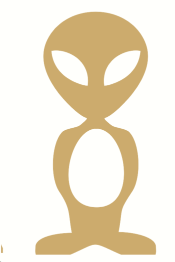 18mm Alien Shape Kinder or Cadbury Egg Holder