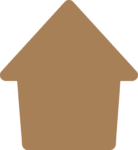 19mm Oak Veneer House Shape For Dog Lead