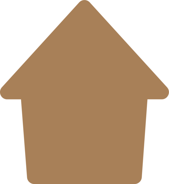19mm Oak Veneer House Shape For Dog Lead
