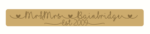 18mm Engraved Mr & Mrs Block with Hearts and Est date