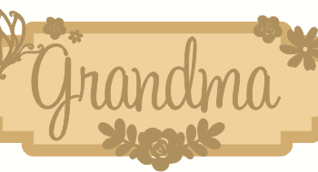 3mm layered street sign - 6 letters - Flowers and Butterfly Theme